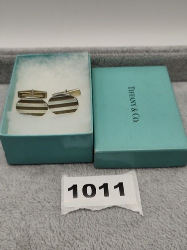 Tiffany silver oval - &,