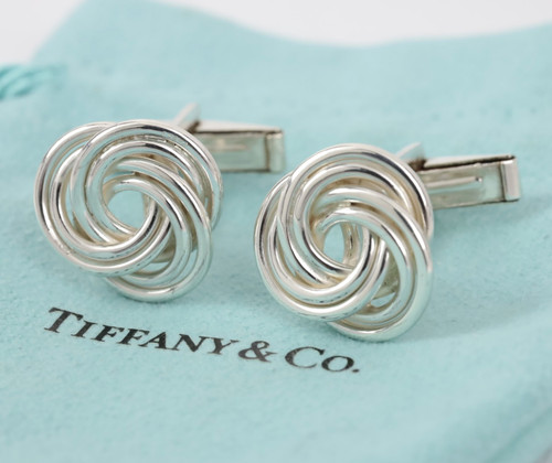 Tiffany knots cufflinks - tiffany,