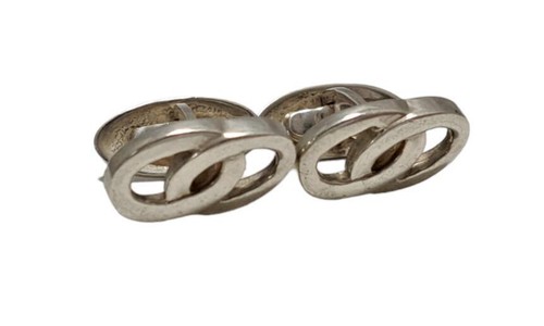 Tiffany cufflinks double loop - tiffany,