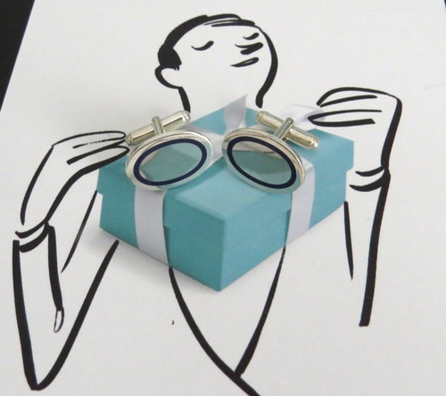 Vtg tiffany oval - &,