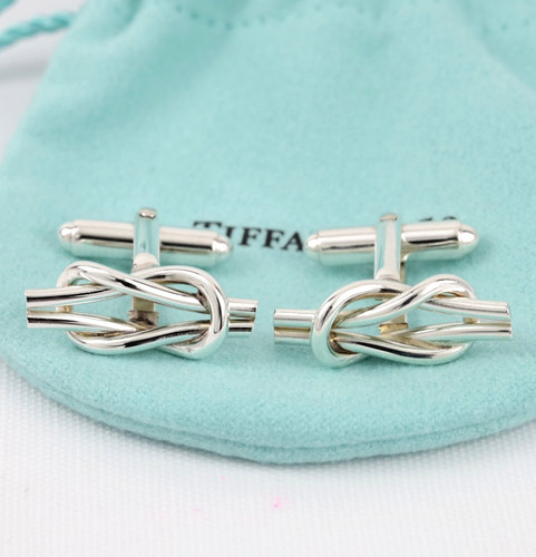 Tiffany knots cufflinks - &,