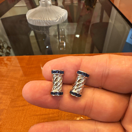 925 sterling silver - , cufflinks