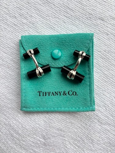 Tiffany silver onyx - &, bar