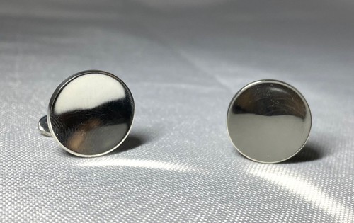 Tiffany circle cufflinks - co.,