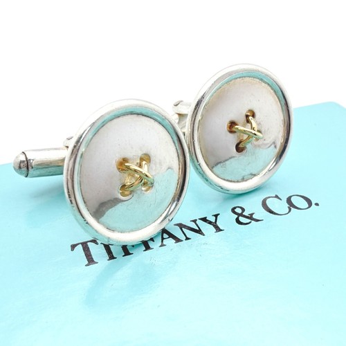 Tiffany button cufflinks - co.,