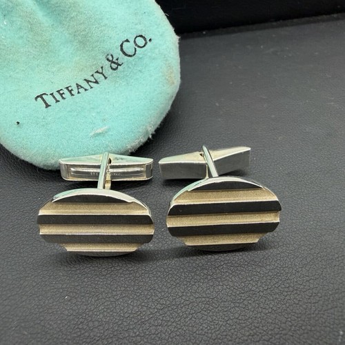 Tiffany cufflinks sterling - cufflinks,