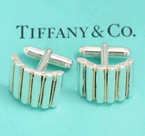 Tiffany square cufflinks - tiffany,